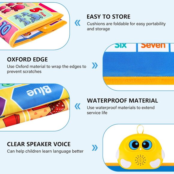 Interactive Alphabet Wall Chart, Talking ABC, 123s, Music Poster - Picture 9 of 14